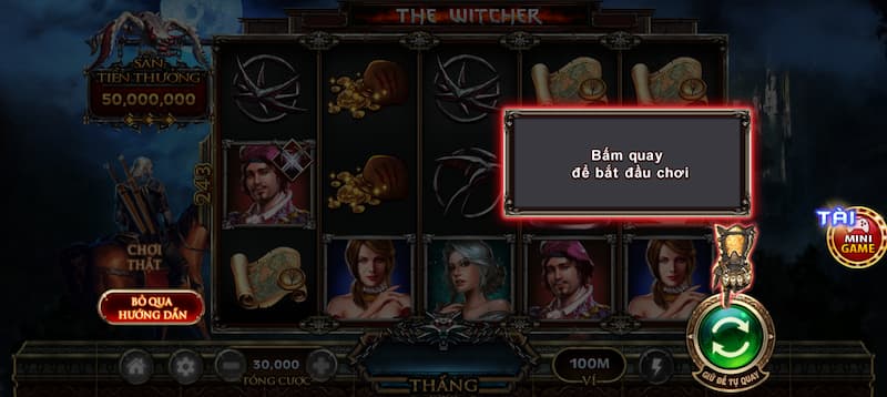 Vòng quay miễn phí The Witcher